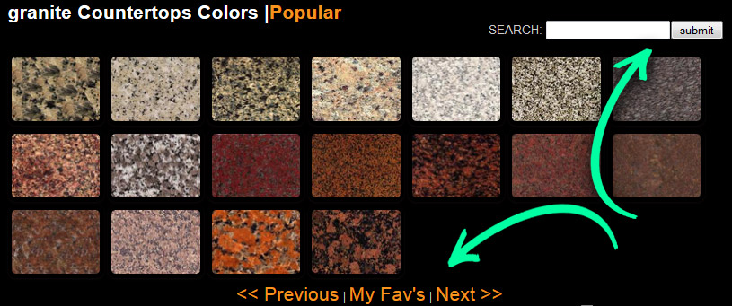 color comparison of black granite vs similar colors 👀 all aligns